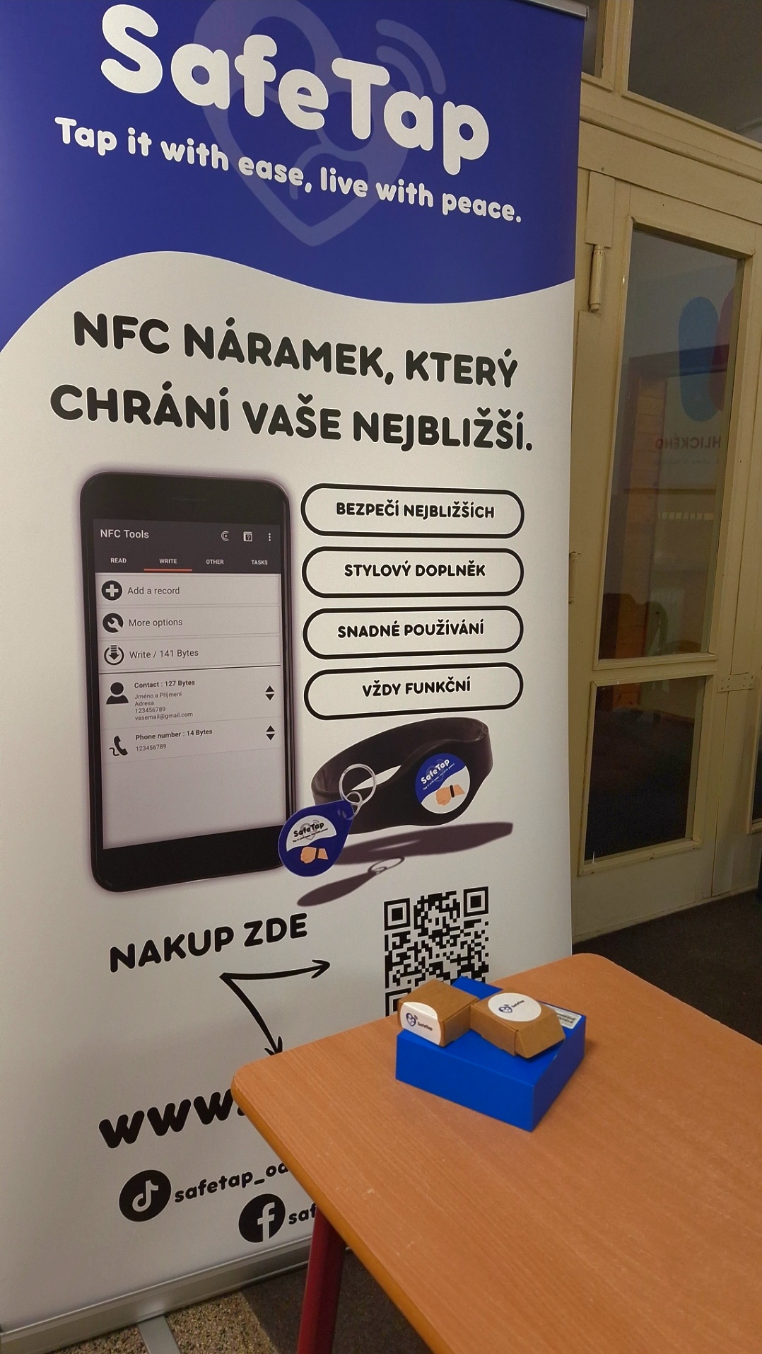 SafeTap Rollup Banner